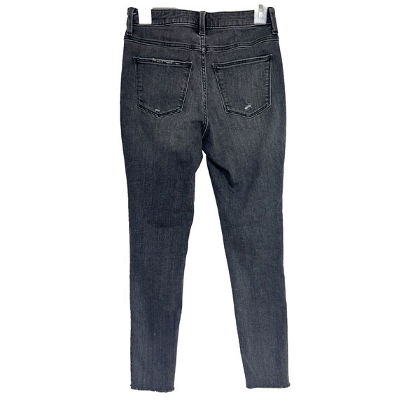 Universal Thread Gray Cotton Blend High-Rise Skinny Denim Jeans Size 2/26 - Picture 2 of 9